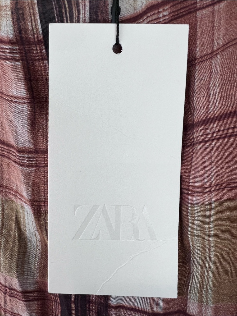 Zara Plaid Maxi Skirt. NWT Size Small - Picture 14 of 15